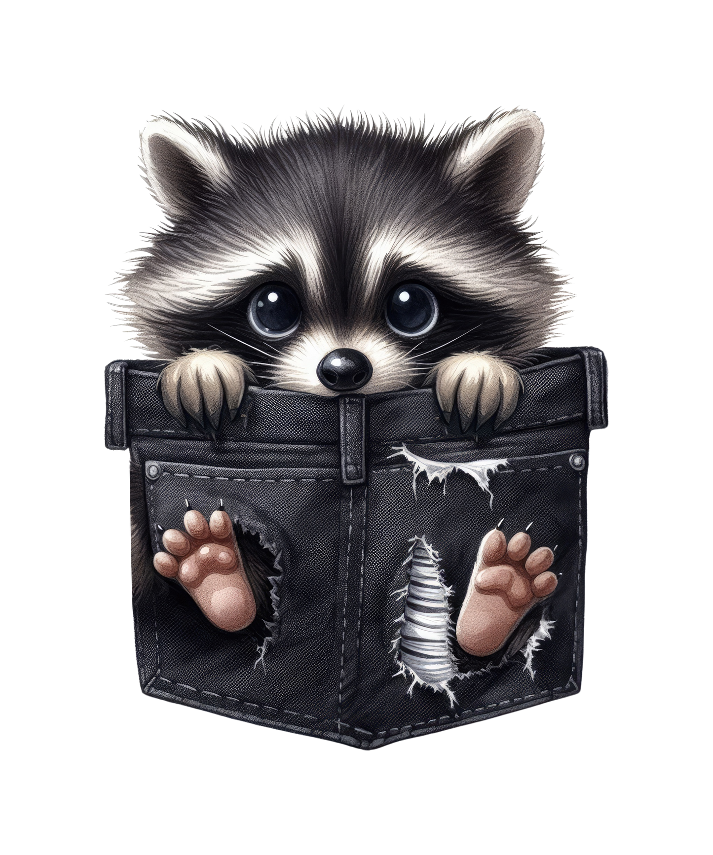 Animal sublimation pocket designs