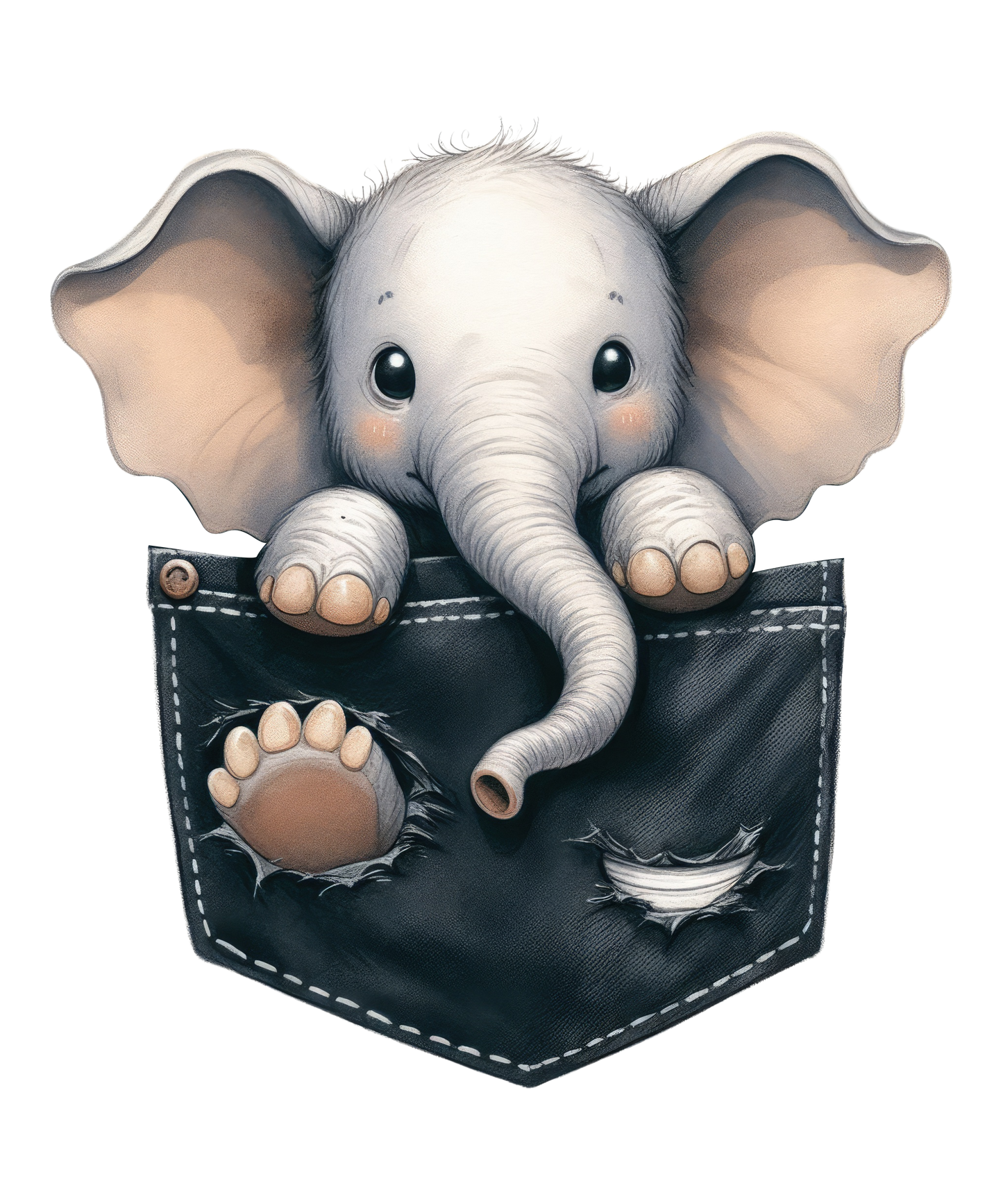 Animal sublimation pocket designs