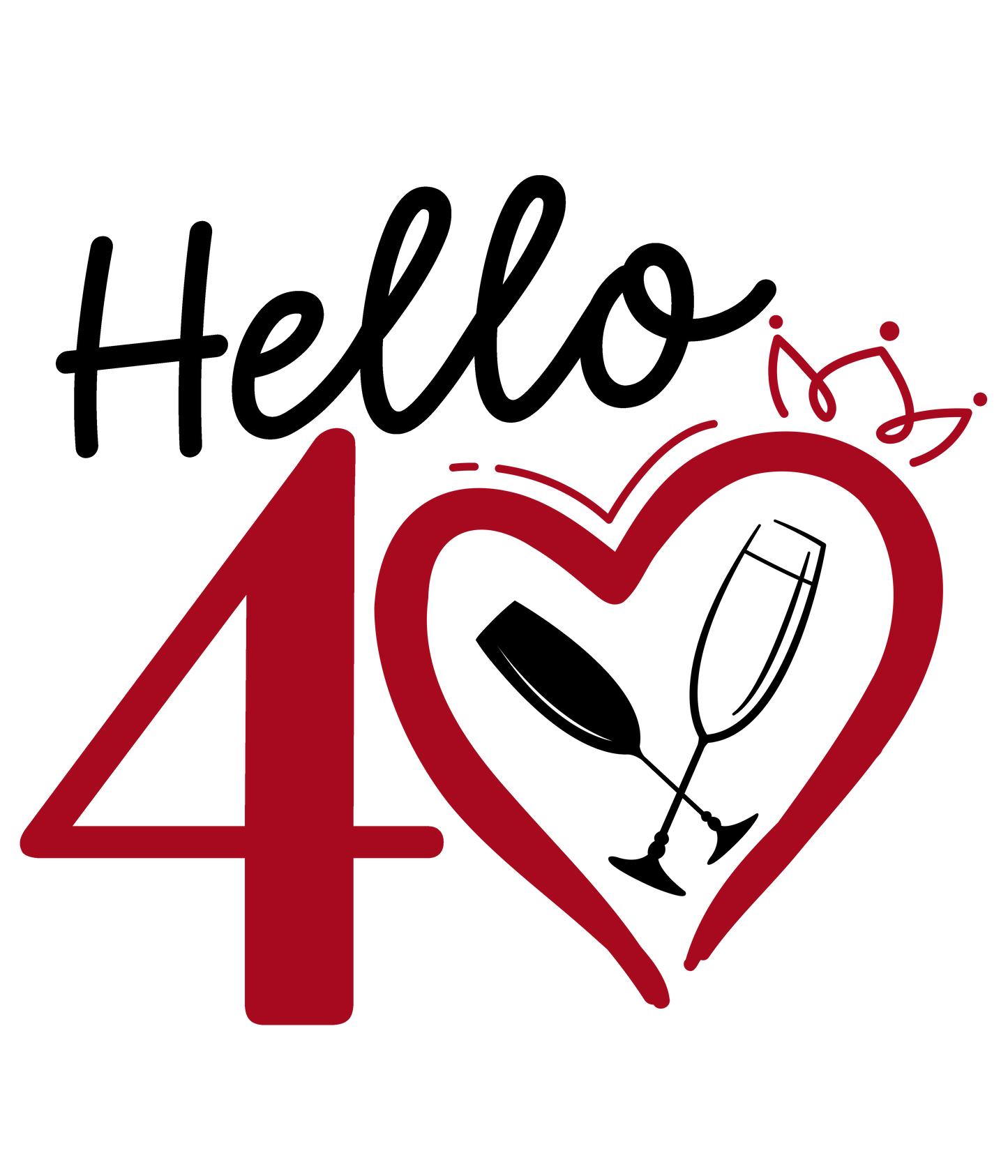 Hello 40 Digital Download