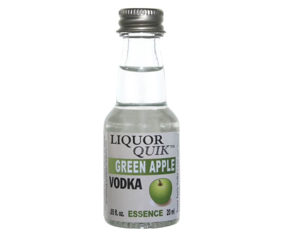 Liquor Quik Green Apple Vodka Essence 20ml