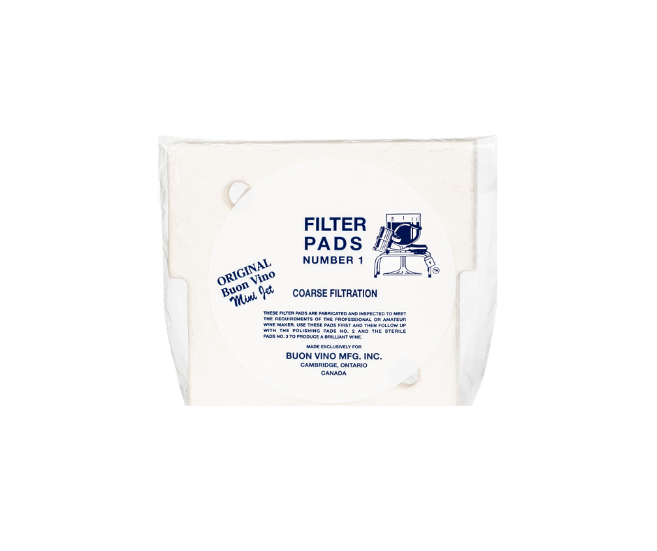 Mini Jet Filter Pads #1 Coarse Filtration, 3 pack