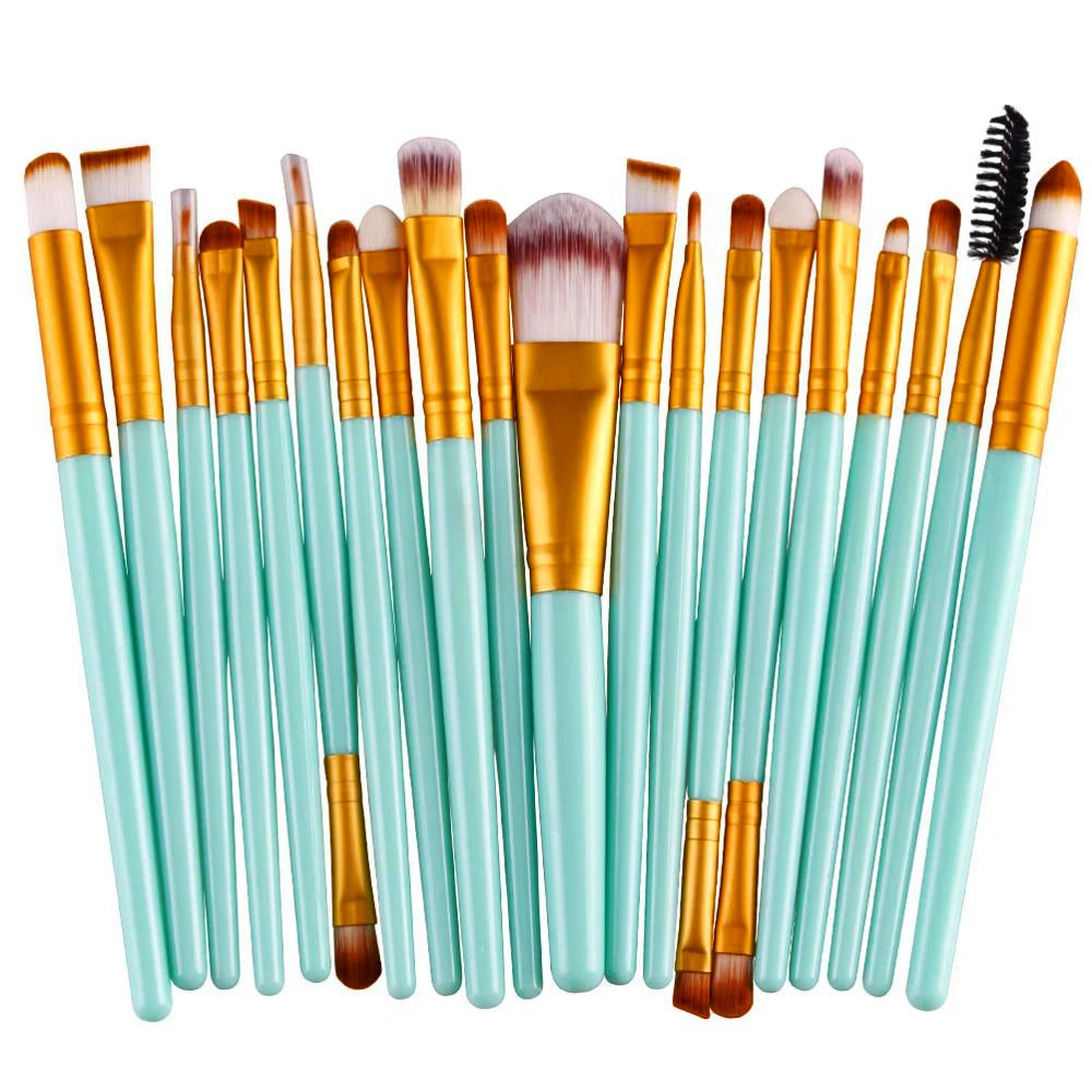 20pcs Makeup Brushes, Full Set of Eye Shadow Makeup Tools, Popular Eyeliner Brush