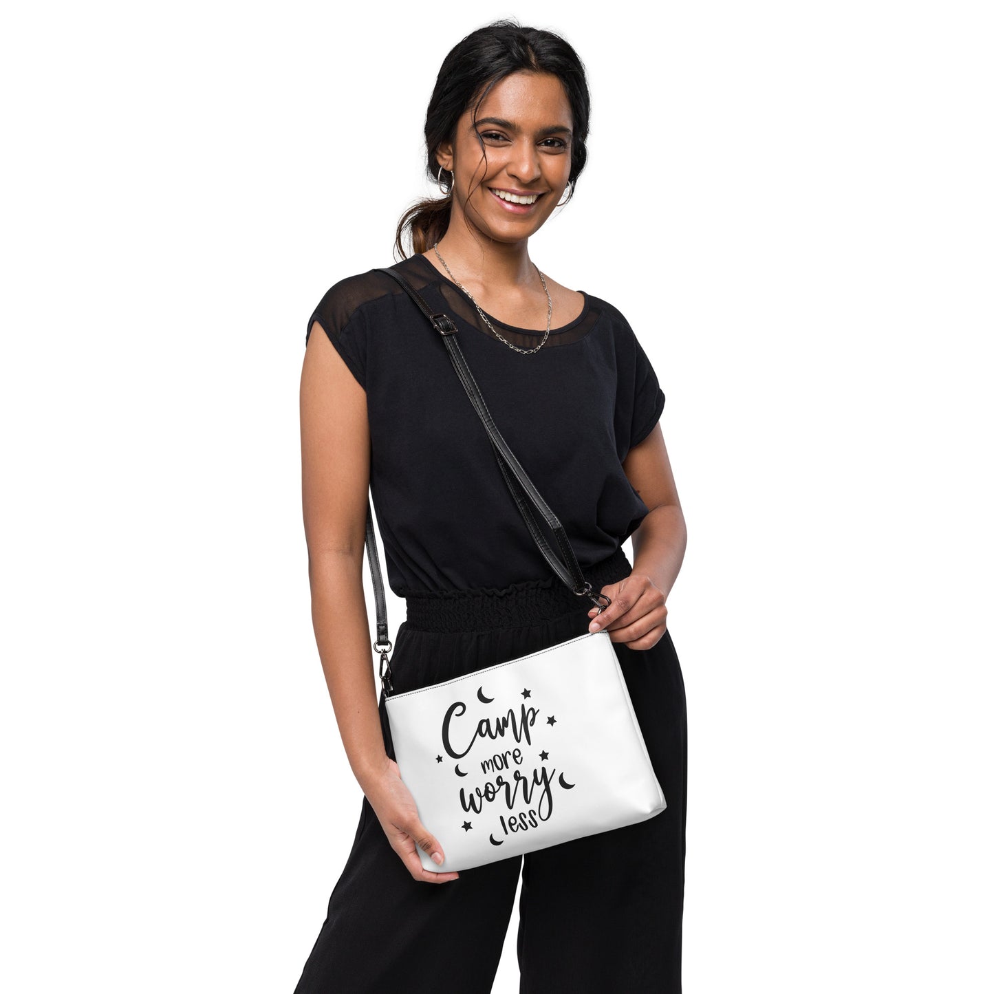 Camp more worry less Crossbody bag