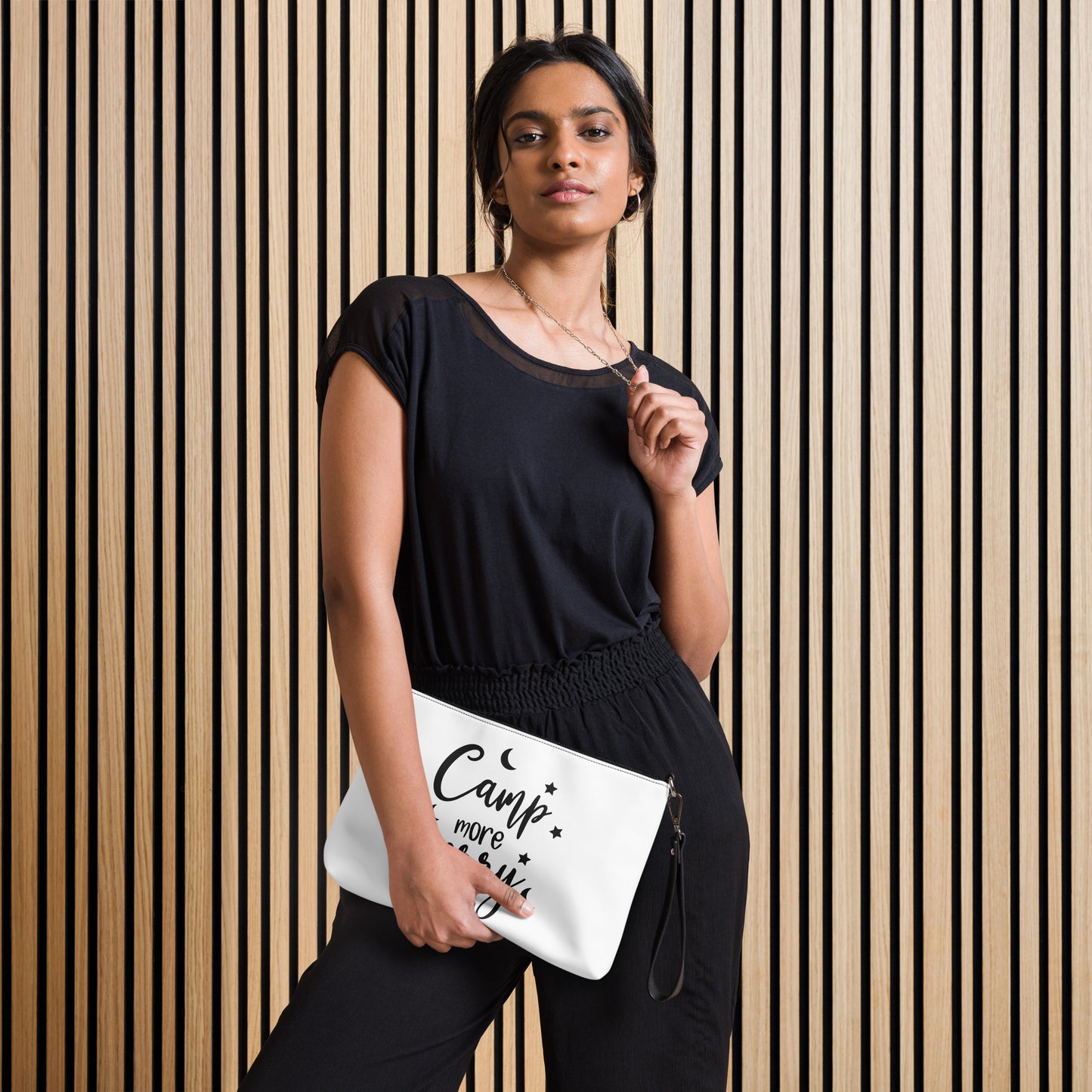 Camp more worry less Crossbody bag