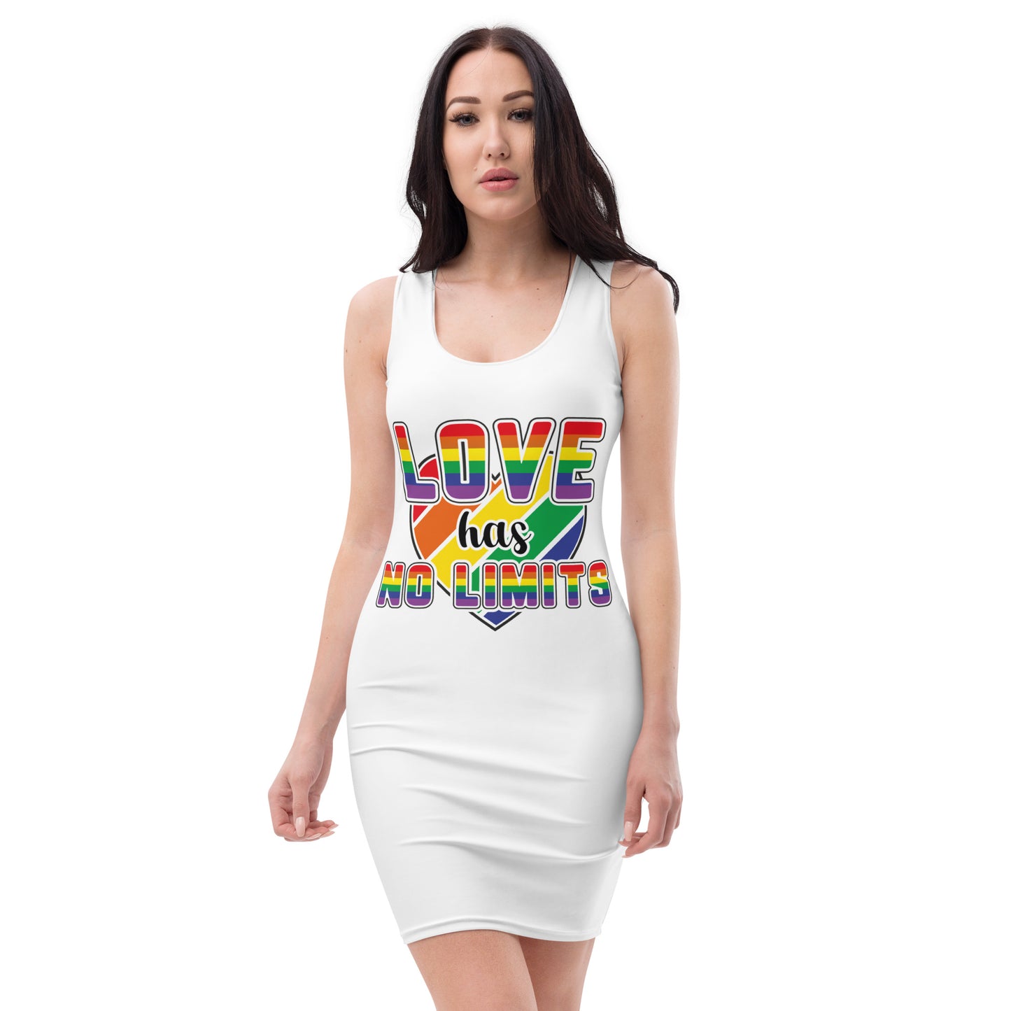 Love has no limits Sublimation Cut & Sew Dress
