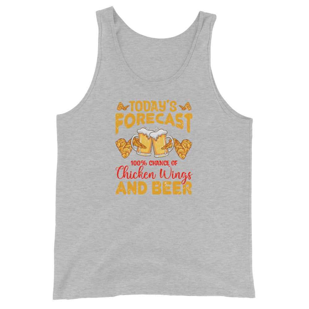 Chicken Wings Game Unisex Tank Top