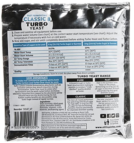 Still Spirits Turbo Classic 8 Yeast