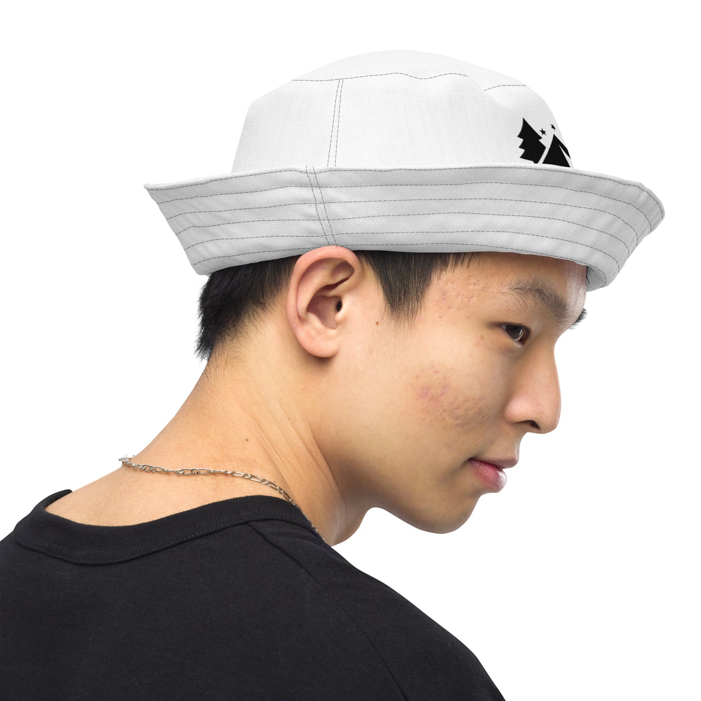 I sleep around Reversible bucket hat