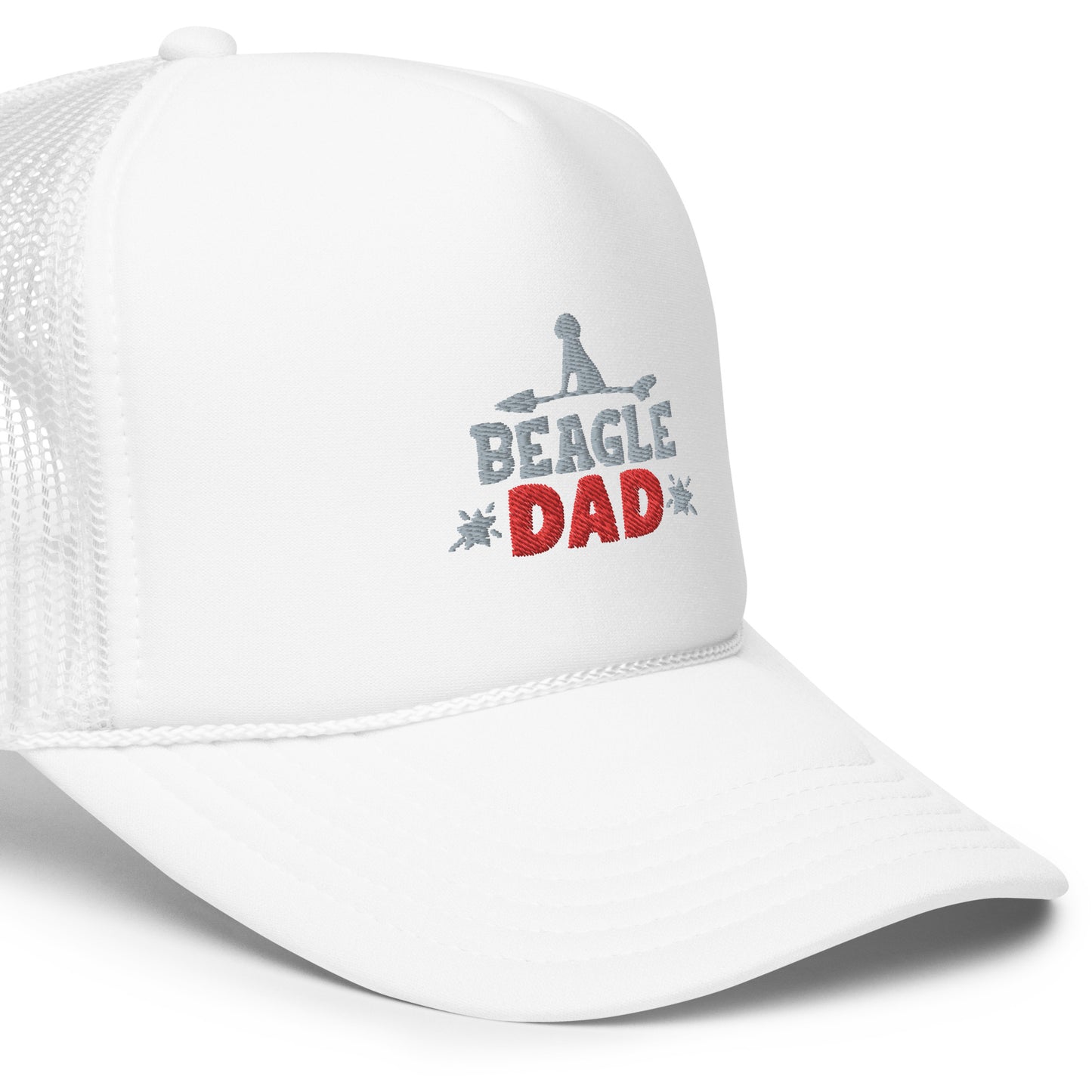 Beagle Dad Foam trucker hat