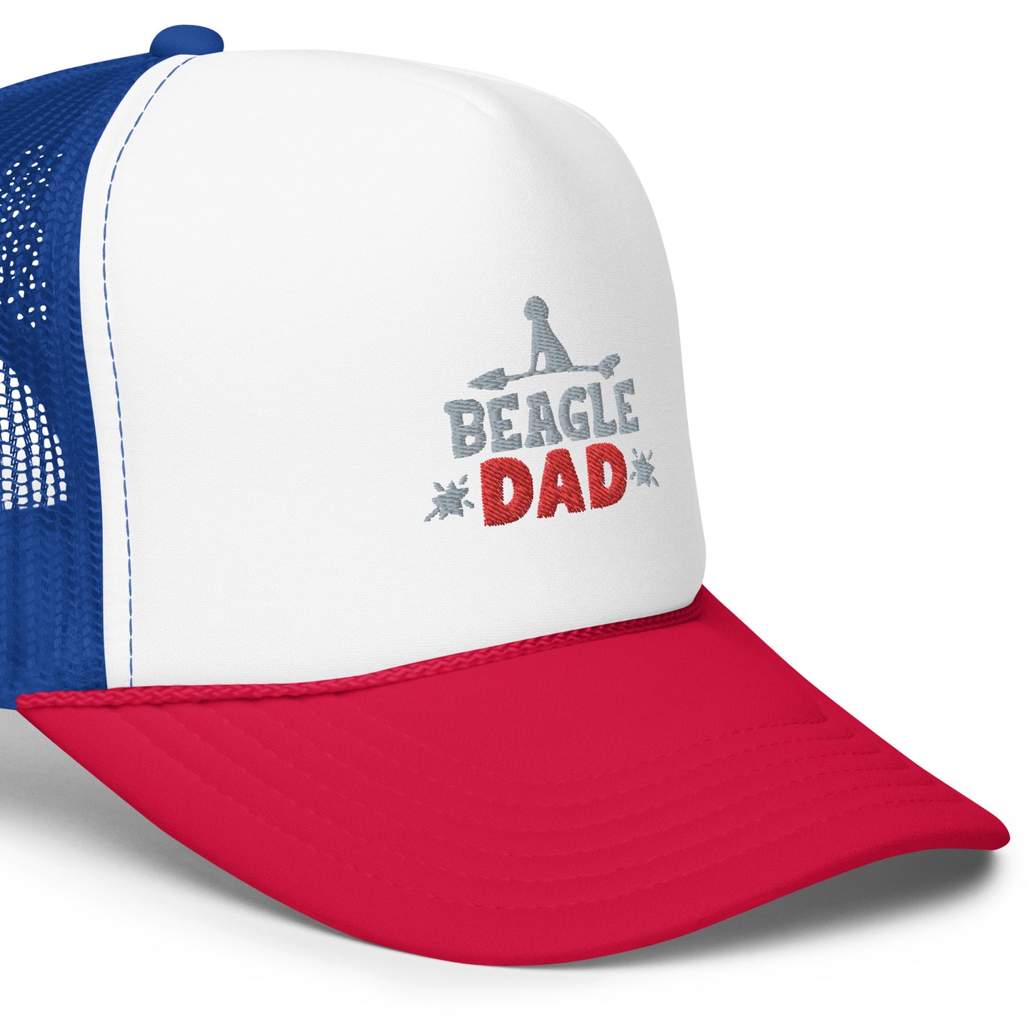 Beagle Dad Foam trucker hat