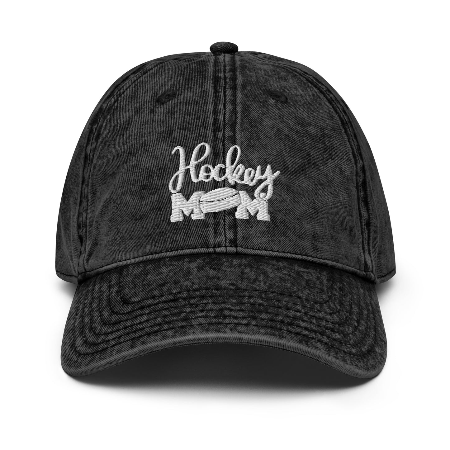 Hockey mom Vintage Cotton Twill Cap