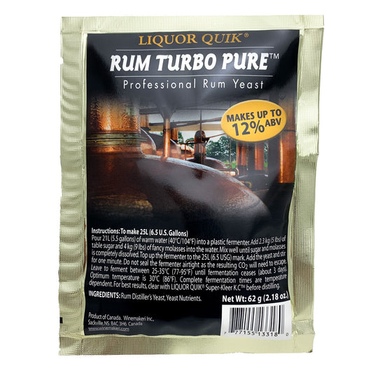 LiquorQuik® Rum Turbo Pure, 62g