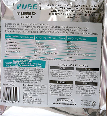 Still Spirits Pure Turbo Yeast