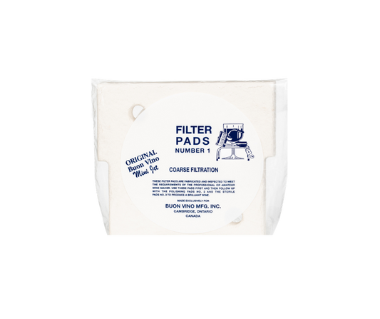 Mini Jet Filter Pads #1 Coarse Filtration, 3 pack