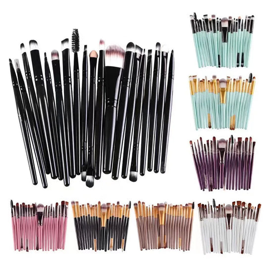 20pcs Makeup Brushes, Full Set of Eye Shadow Makeup Tools, Popular Eyeliner Brush