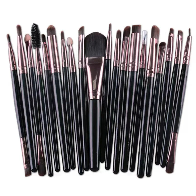 20pcs Makeup Brushes, Full Set of Eye Shadow Makeup Tools, Popular Eyeliner Brush