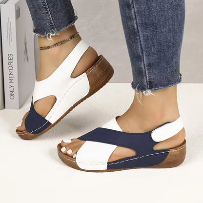 Luxury Designer Shoes for Women: Casual Beach Sandals Comfort Wedge