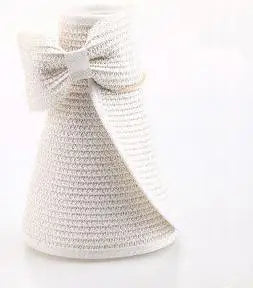 Summer Hats For Women Roll Up Sun Visor Wide Brim Straw Hat Summer Foldable Packable UV Protection Cap for Beach Travel Bonnet