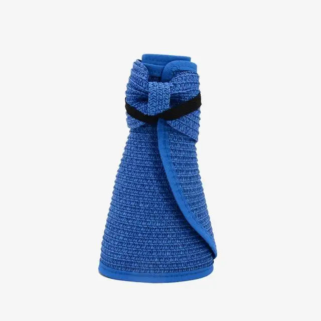 Summer Hats For Women Roll Up Sun Visor Wide Brim Straw Hat Summer Foldable Packable UV Protection Cap for Beach Travel Bonnet