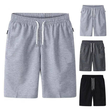 Summer Men's Casual Shorts Breathable Cotton Beach Shorts Comfortable Fitness Basketball Sports Short