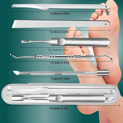 Stainless Steel Multifunctional Pedicure Set