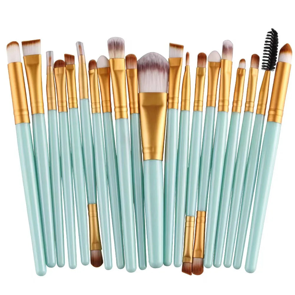 20pcs Makeup Brushes, Full Set of Eye Shadow Makeup Tools, Popular Eyeliner Brush