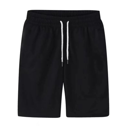 Summer Men's Casual Shorts Breathable Cotton Beach Shorts Comfortable Fitness Basketball Sports Short
