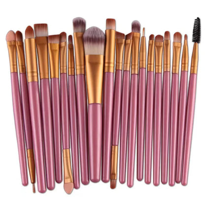20pcs Makeup Brushes, Full Set of Eye Shadow Makeup Tools, Popular Eyeliner Brush