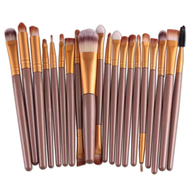 20pcs Makeup Brushes, Full Set of Eye Shadow Makeup Tools, Popular Eyeliner Brush