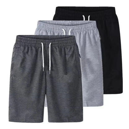 Summer Men's Casual Shorts Breathable Cotton Beach Shorts Comfortable Fitness Basketball Sports Short