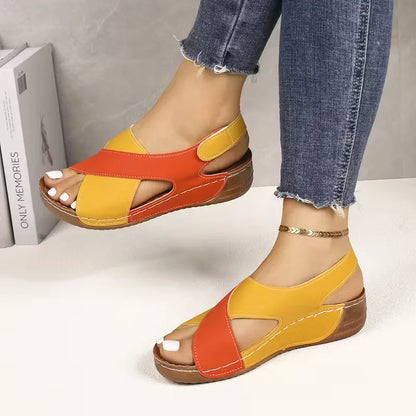 Luxury Designer Shoes for Women: Casual Beach Sandals Comfort Wedge