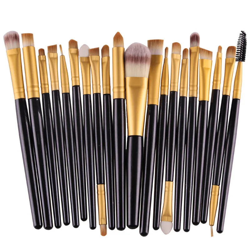 20pcs Makeup Brushes, Full Set of Eye Shadow Makeup Tools, Popular Eyeliner Brush