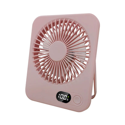 Mini Portable Fan USB Desk Fan Rechargeable Wall Mount Hanging Desk Office Camping Table Fan