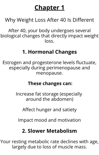 The Ultimate Guide To Weight Loss For Women Over 40