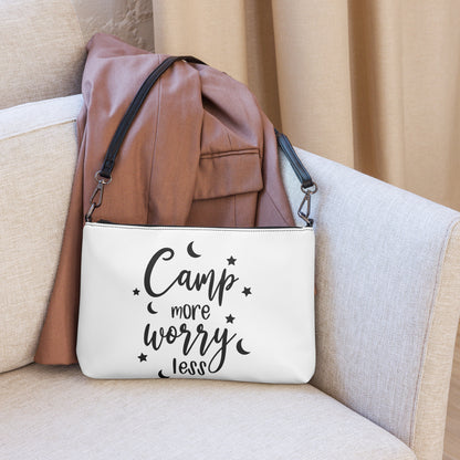 Camp more worry less Crossbody bag