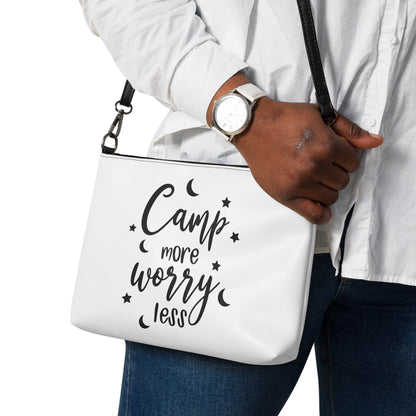 Camp more worry less Crossbody bag