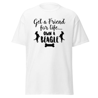 Get a friend for life get a Beagle Men's classic tee