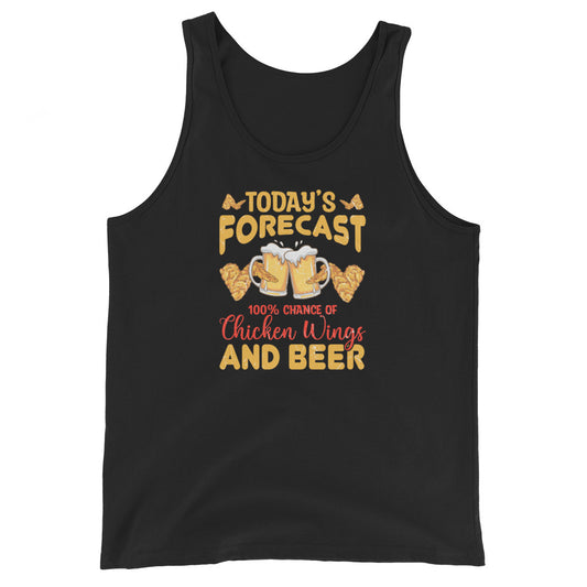 Chicken Wings Game Unisex Tank Top