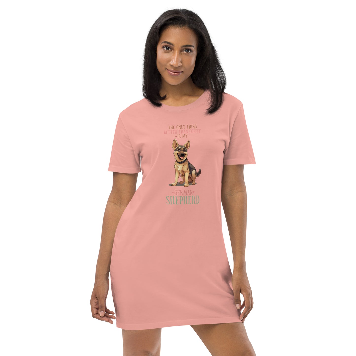 German Shepherd Organic cotton t-shirt dress