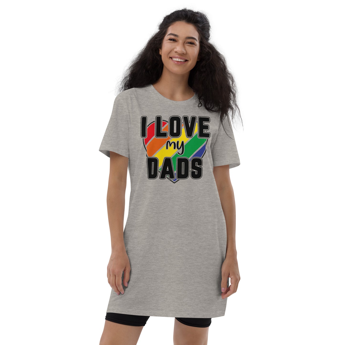 I love my Dads Organic cotton t-shirt dress