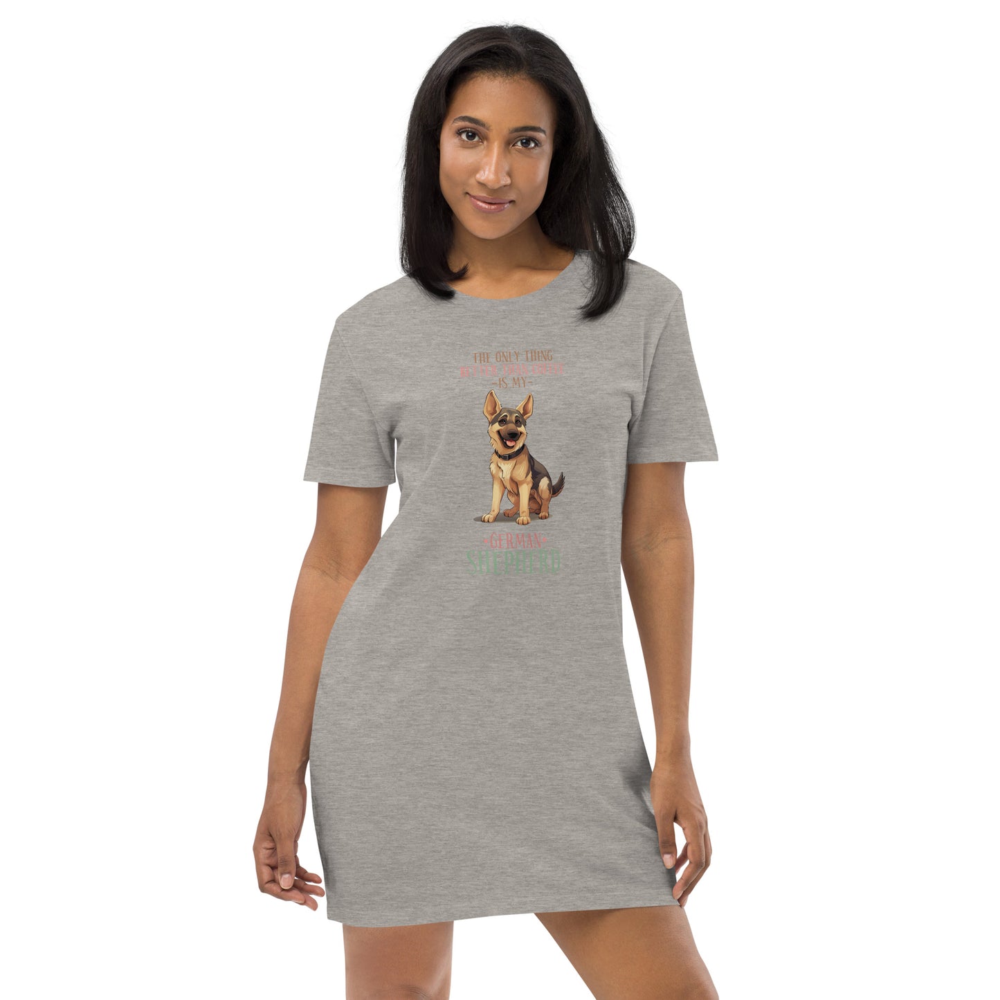 German Shepherd Organic cotton t-shirt dress