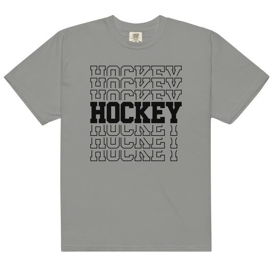 Hockey Hockey Hockey Men’s garment-dyed heavyweight t-shirt