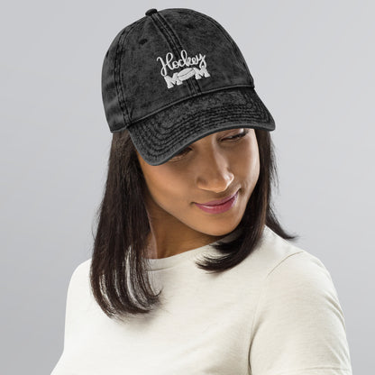 Hockey mom Vintage Cotton Twill Cap