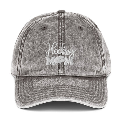 Hockey mom Vintage Cotton Twill Cap