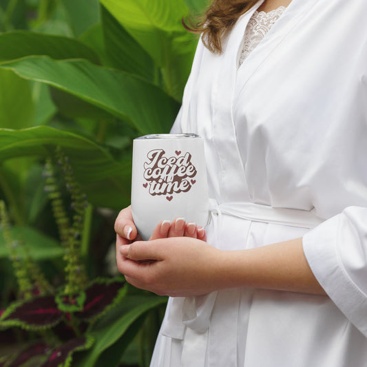 Iced coffee time tumbler